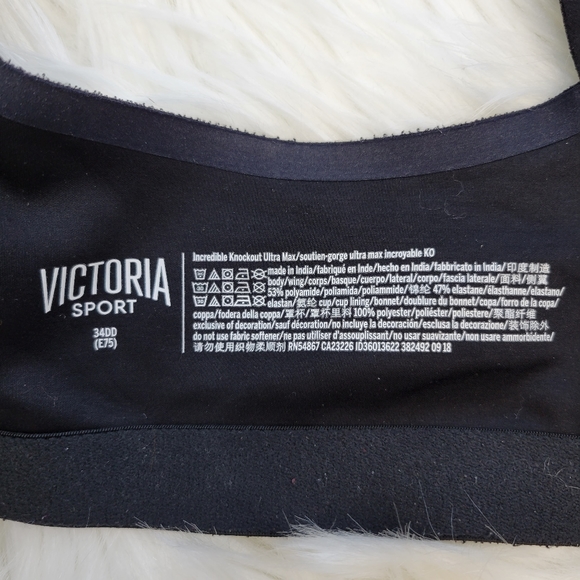 Victoria's Secret double sport bra push up front zipper closure - Picture 5 of 6
